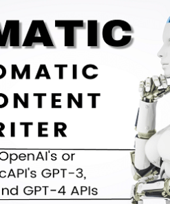 Aiomatic v1.8.5 完美破解WordPress GPT 4全自动写文章图片插件下载