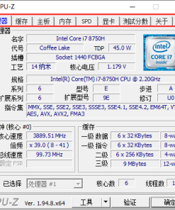 CPU-Z v2.15.0中文绿色单文件
