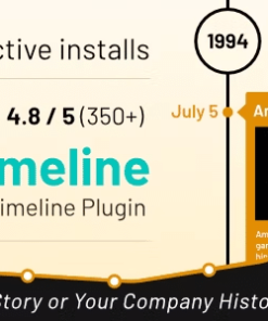 Cool Timeline Pro v4.8.1 完美破解Wordpress时间轴插件下载