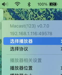DLNA 电脑投屏接收器Macast