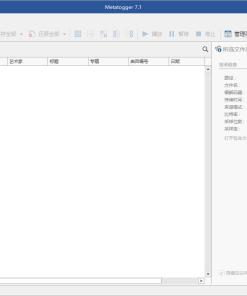 Metatogger音频编辑v7.5.1.1免安装版