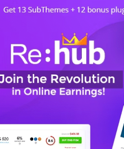 REHub v19.6.2完美破解付费Affiliate赚钱类主题下载