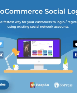 Social Login v2.6.1 完美破解Wordpress社媒登录插件下载