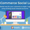 WooCommerce Social Login v2.15.1完美破解Woo社交媒体登录插件下载