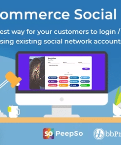 WooCommerce Social Login v2.15.1完美破解Woo社交媒体登录插件下载