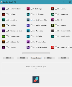Adobe 通杀补丁 GenP/Zii
