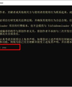 抖音采集/下载工具 TikTokDownloader5.1