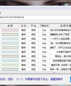 多平台视频解析下载B版v1.7