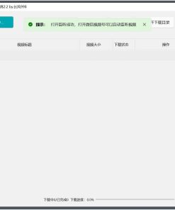 微信视频号下载支持视频直播回放v2.2绿色版