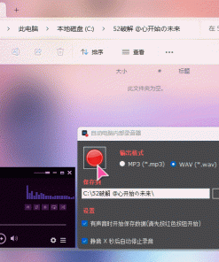 电脑内部录音器AutoAudioRecorder v1.0