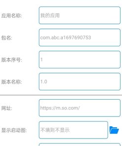 网页转应用v1.1