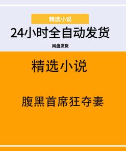 腹黑首席狂夺妻