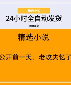 公开前一天，老攻失忆了