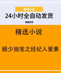 顾少独宠之经纪人爱妻