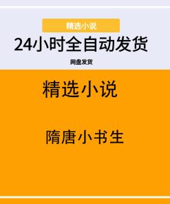 隋唐小书生