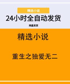 重生之独爱无二