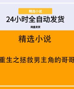 重生之拯救男主角的哥哥