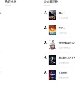 内核仿某里巴巴小说网站源码