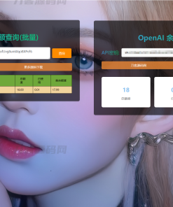 OpenAI 账户 ChatGPT 余额的在线查询源码