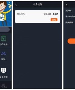 【USDT虚拟币排单】虚拟钱包理财投资程序+带商城+自动批量匹配排单+手动匹配排单+支持商家入驻