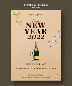 2022新年广告海报设计
