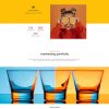 极简设计营销机构HTML5模板