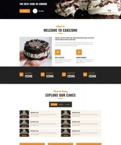 蛋糕在线预定网站模板