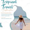 夏日旅行宣传海报PSD