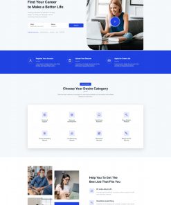 通用HTML5企业商务宣传网站模板