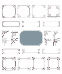花边花纹素材psd