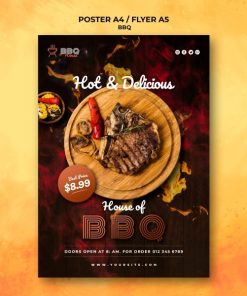 BBQ烧烤美食宣传海报