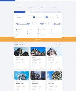 HTML5房地产中介网站模板