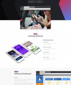 软件开发设计服务公司网站模板