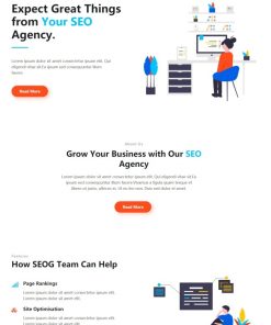 HTML5搜索引擎优化机构网站模板