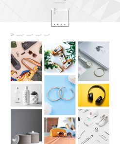 艺术设计师作品展示模板