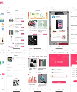完整前后端全开源微商城电商购物系统源码