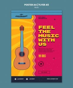 音乐娱乐海报免费模板