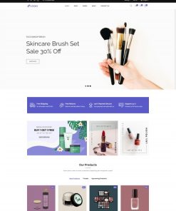 美容化妆品电子商务Bootstrap5模板