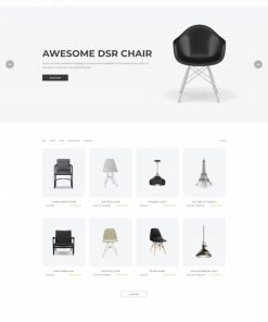 HTML5极简主义家具电子商务网站模板