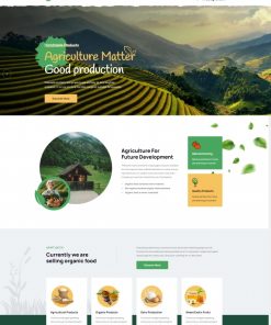 HTML5有机农场农业网站模板