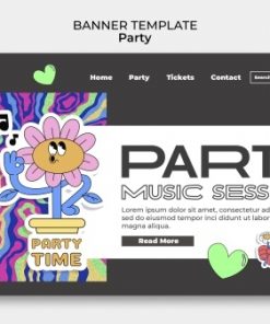 音乐派对登录页广告