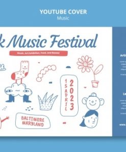 民族音乐节横幅模板