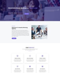 HTML5印刷排版公司网站模板