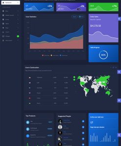 Atlantis Lite后台系统模板