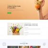 有机水果蔬菜HTML5网站模板