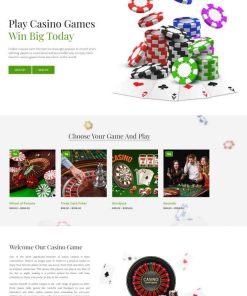 HTML5在线娱乐游戏服务网站模板