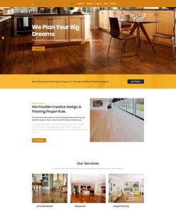 HTML5地板供应商企业网站模板