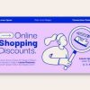 网上购物折扣登录页模板