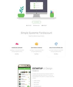 App UI设计公司网站模板