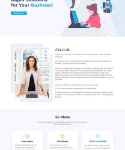 营销解决方案传媒公司模板